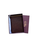 Cambridge Full-Grain Leather Bi-Fold Wallet with RFID Protection