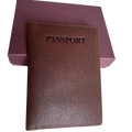 Full-Grain Leather Passport Cover – Cambridge Travel Passport Holder