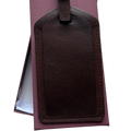 Full-Grain Leather Luggage Tag – Cambridge Travel Bag Tag