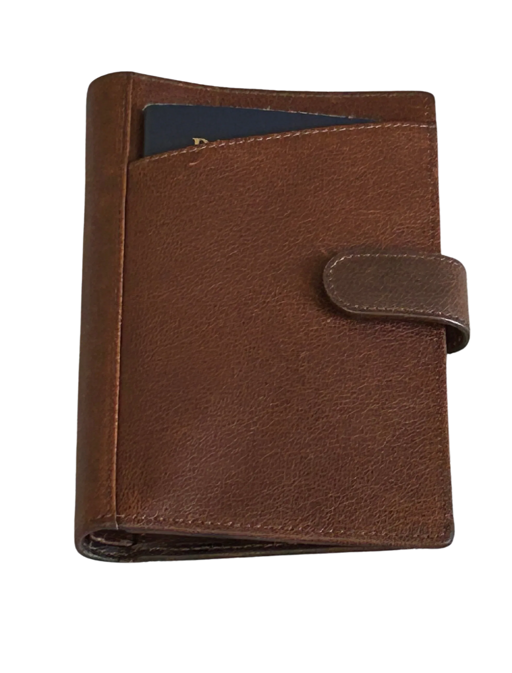 Cambridge Full-Grain Leather Travel Wallet & Passport Organizer