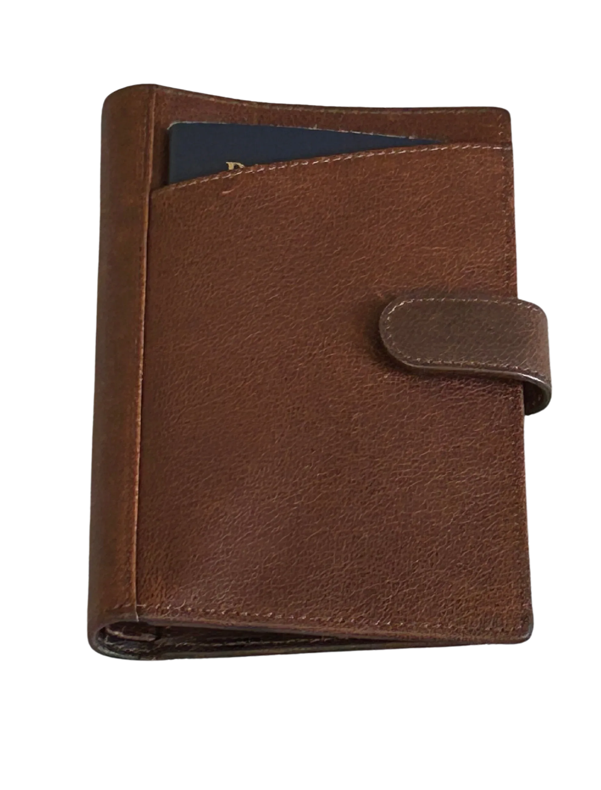 Cambridge Full-Grain Leather Travel Wallet & Passport Organizer