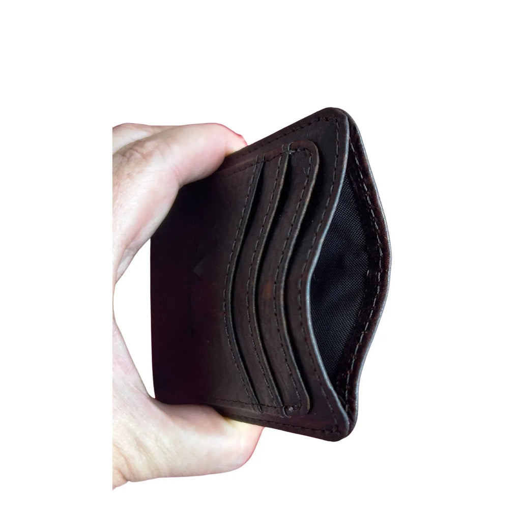 Full-grain Front Pocket Leather Wallet With RFID