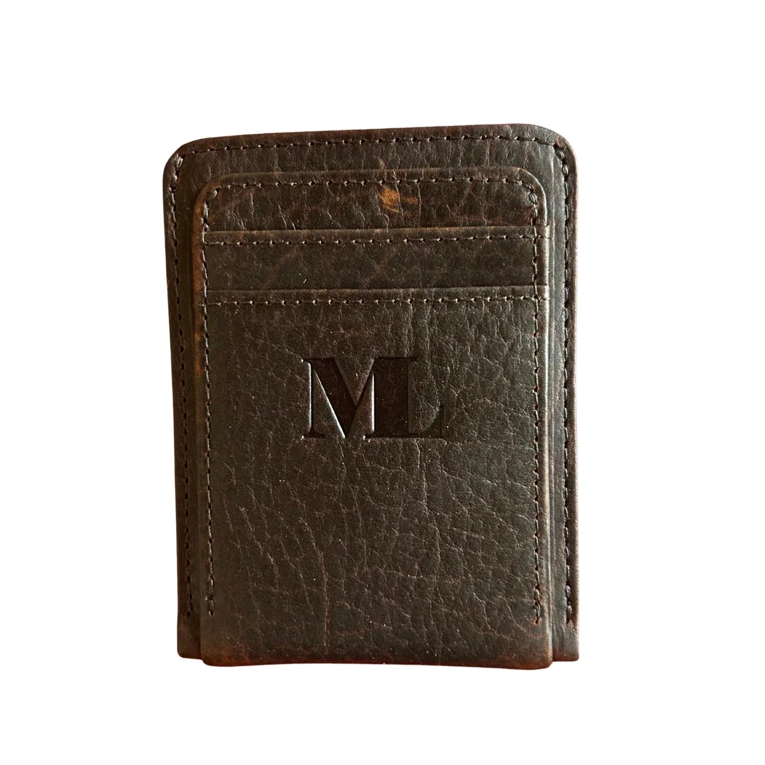 Full-grain Front Pocket Leather Wallet With RFID