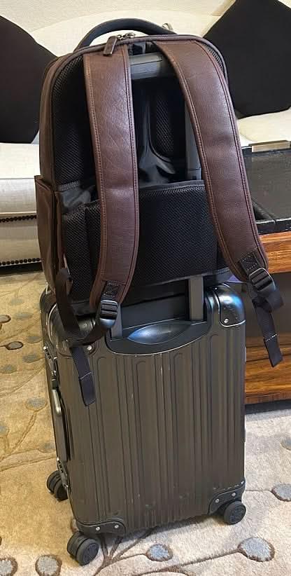 16" Cambridge Full-Grain Leather Laptop Backpack