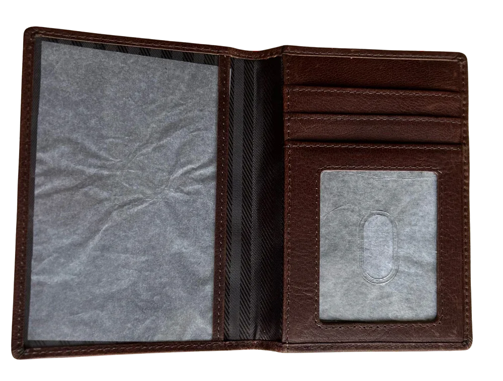 Full-Grain Leather Passport Cover – Cambridge Travel Passport Holder