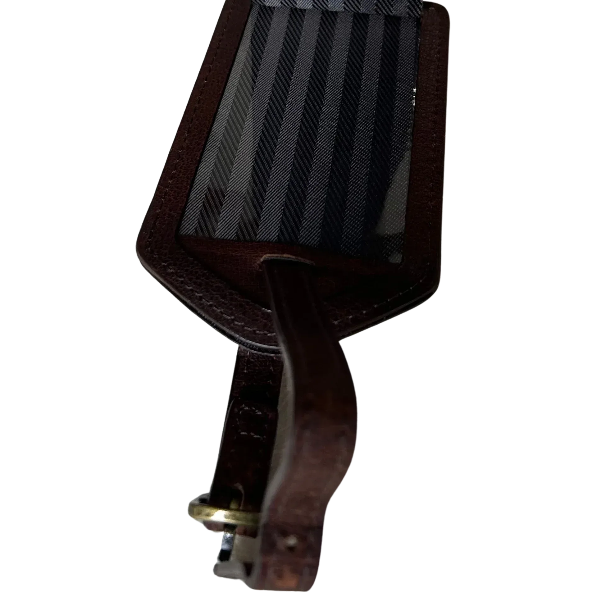Full-Grain Leather Luggage Tag – Cambridge Travel Bag Tag