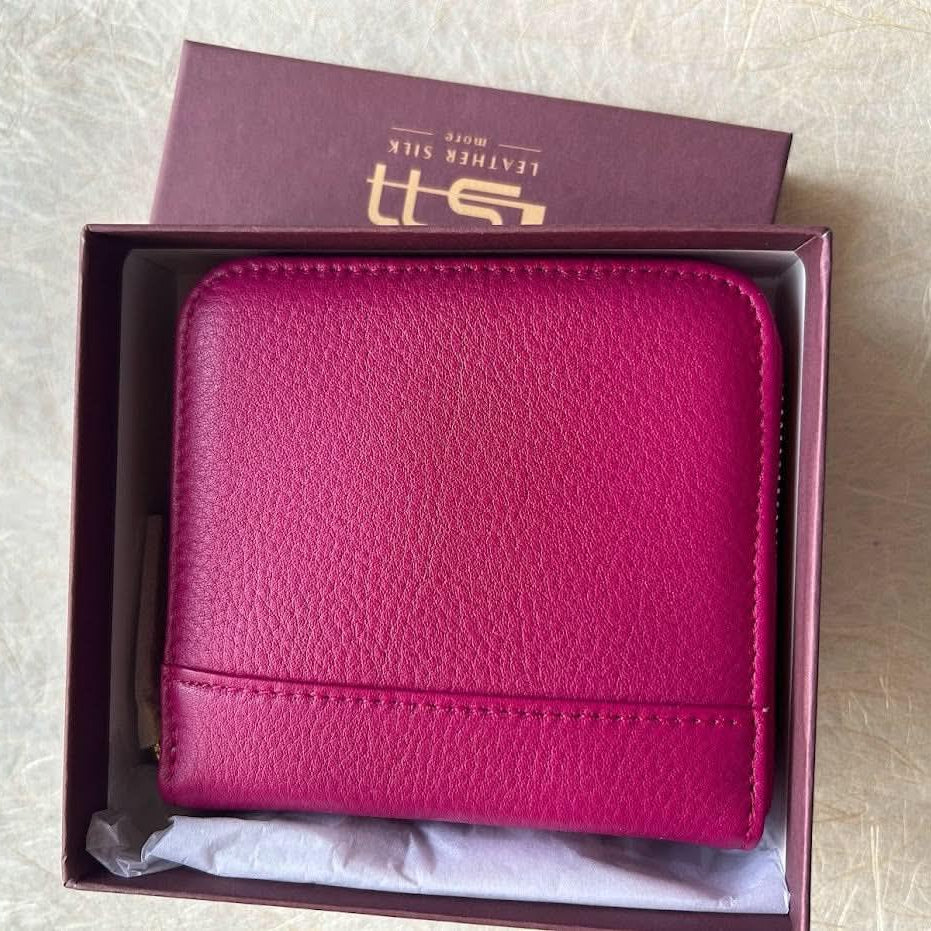 Sophia Full-Grain Leather Travel Jewelry Organizer