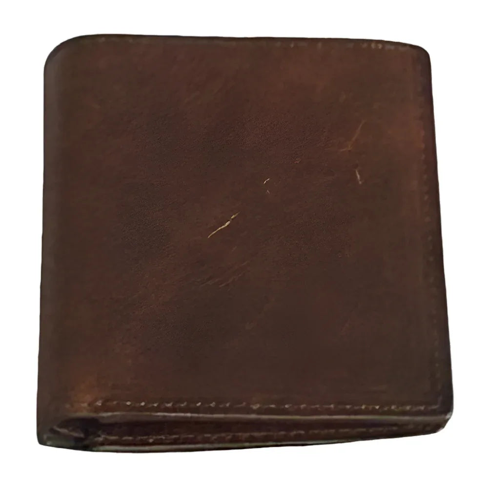Cambridge Full-Grain Leather Bi-Fold Wallet with RFID Protection