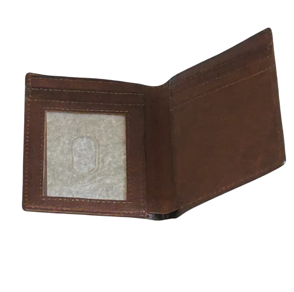 Cambridge Full-Grain Leather Bi-Fold Wallet with RFID Protection