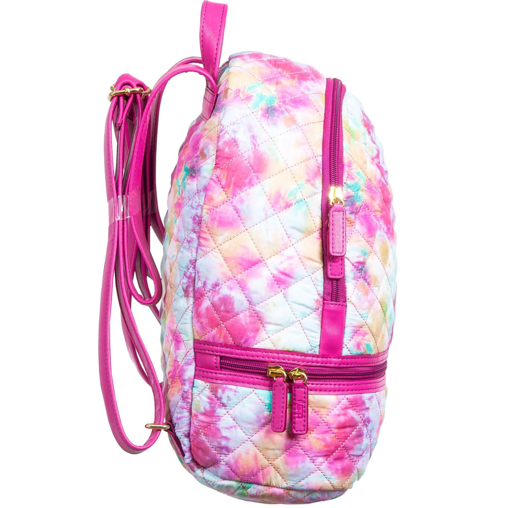 Alyssa Lightweight Quilted Nylon Backpack Purse
