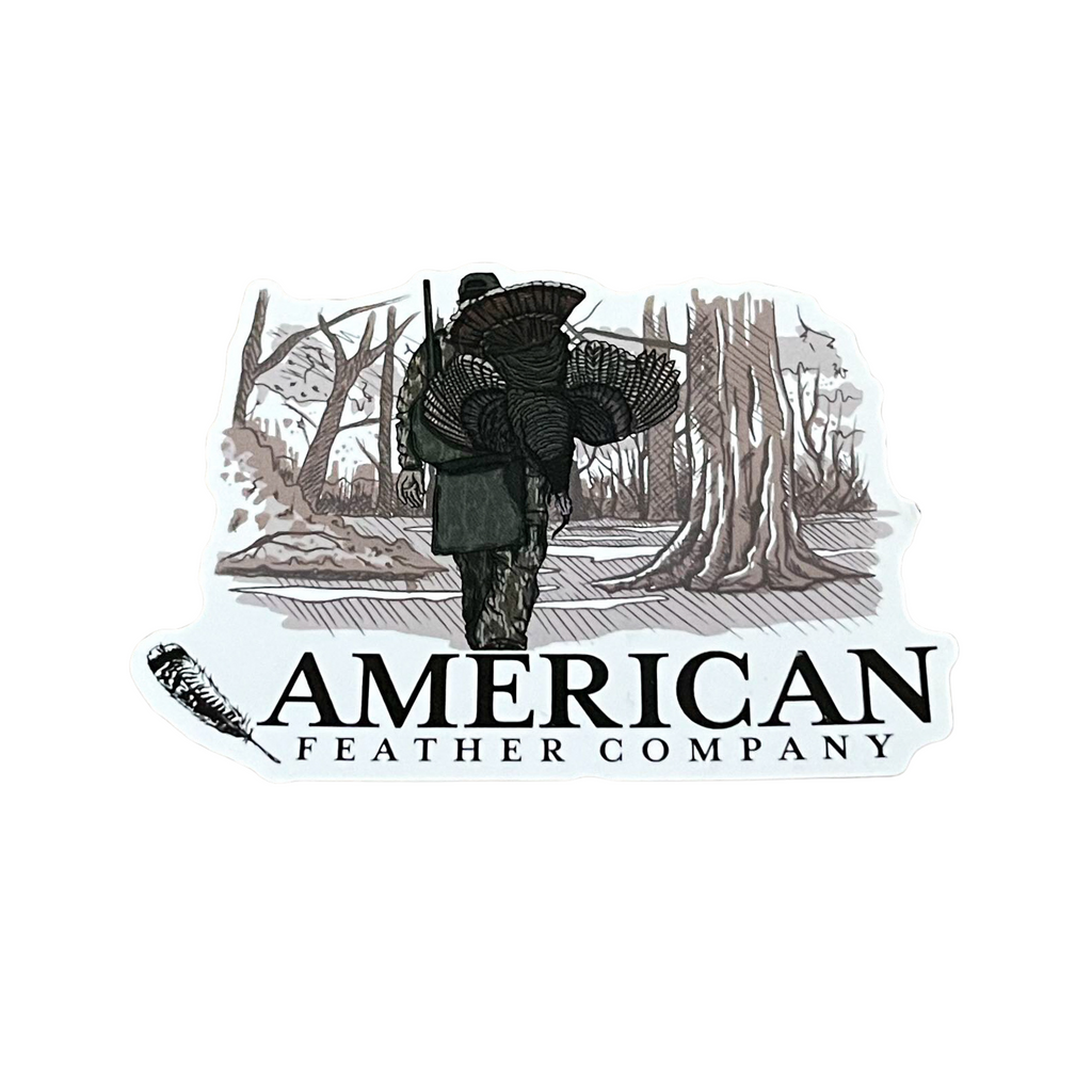Long Beard Walk Out Sticker