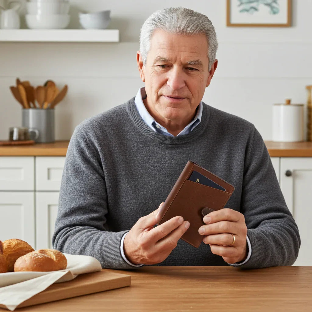 Cambridge Full-Grain Leather Travel Wallet & Passport Organizer