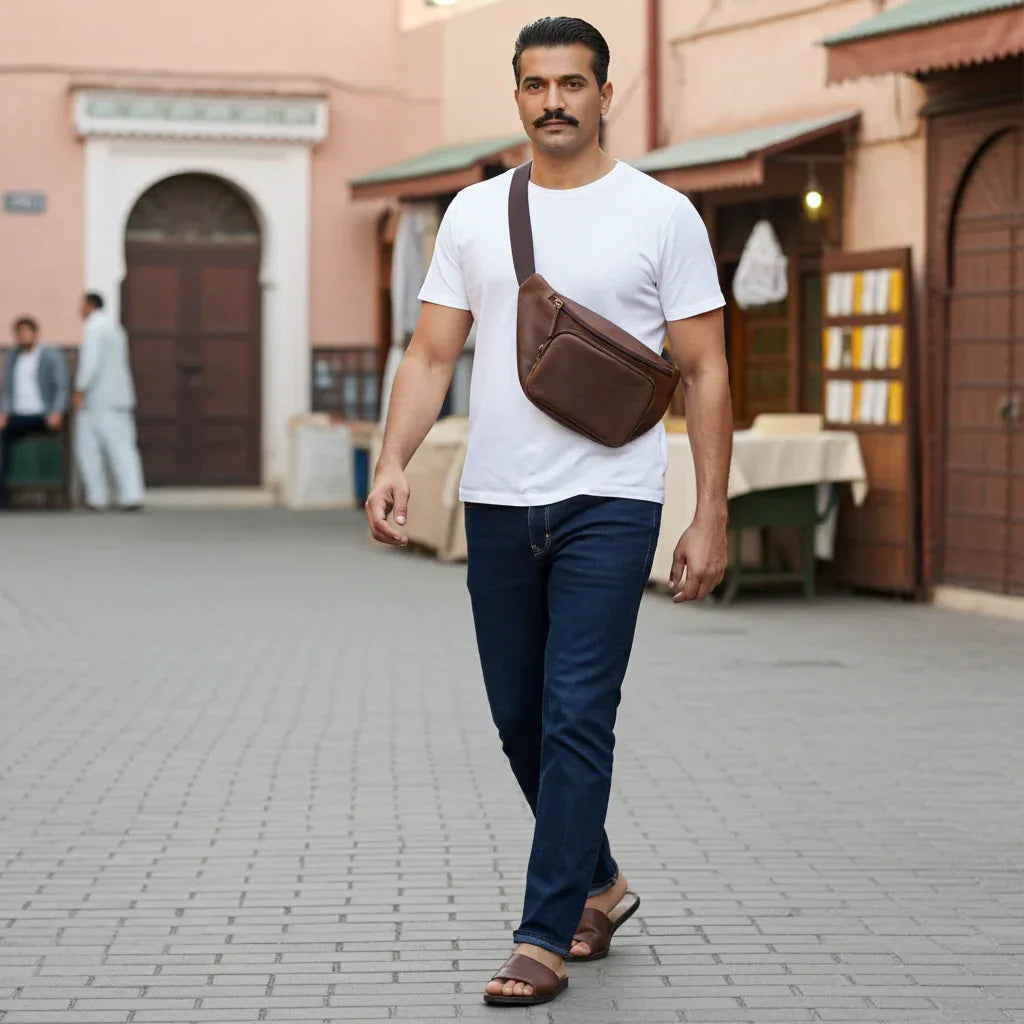 Cambridge Full-Grain Leather Waist Pack