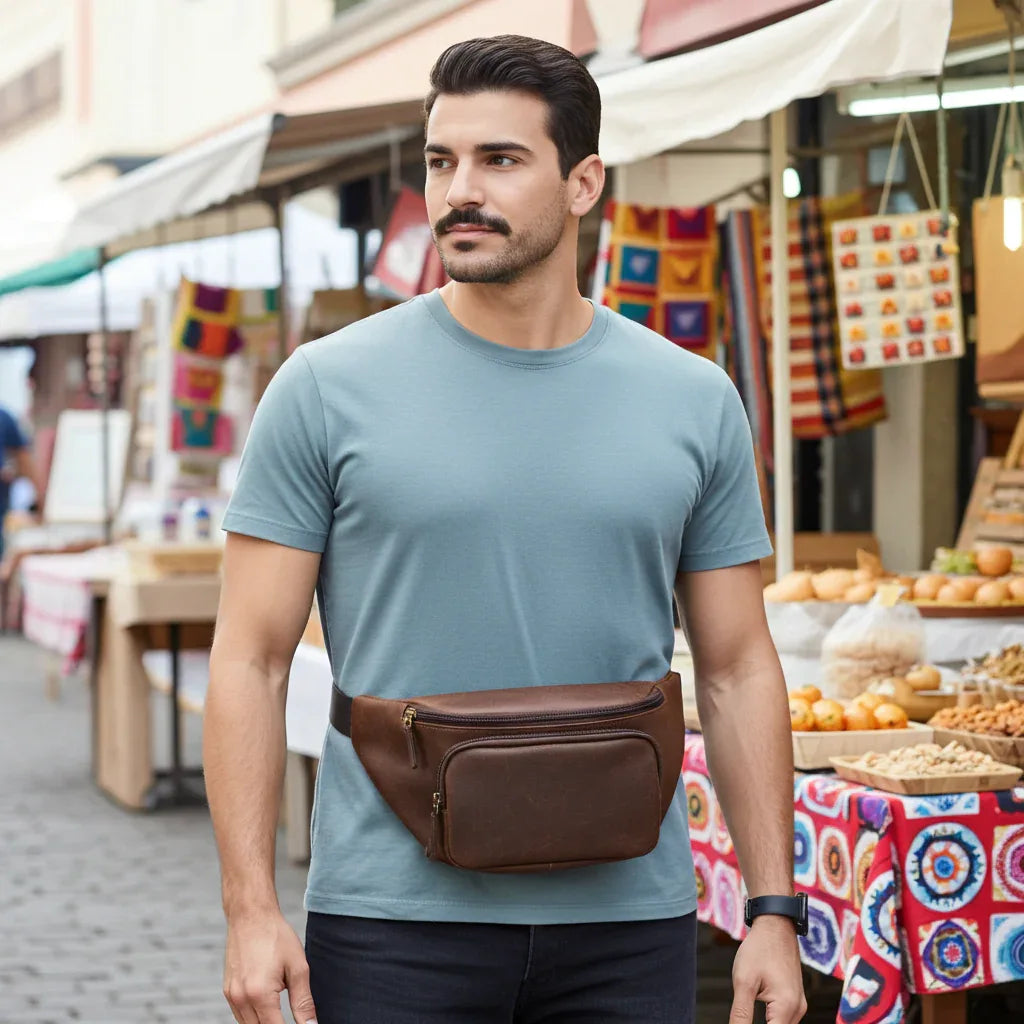 Cambridge Full-Grain Leather Waist Pack