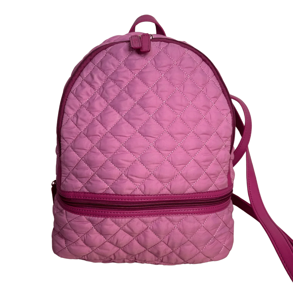 Alyssa Lightweight Quilted Nylon Backpack Purse
