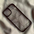 Lrregular Lines Creative Geometry Shockproof Clear Phone Case