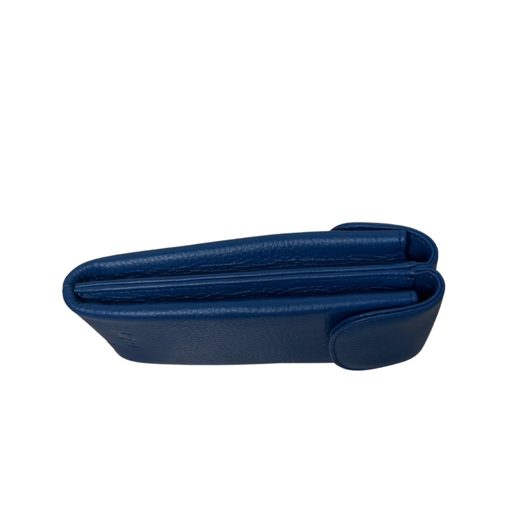 Sophia Full-Grain Leather Double Eyeglass Case – Travel Glasses & Sunglasses Holder