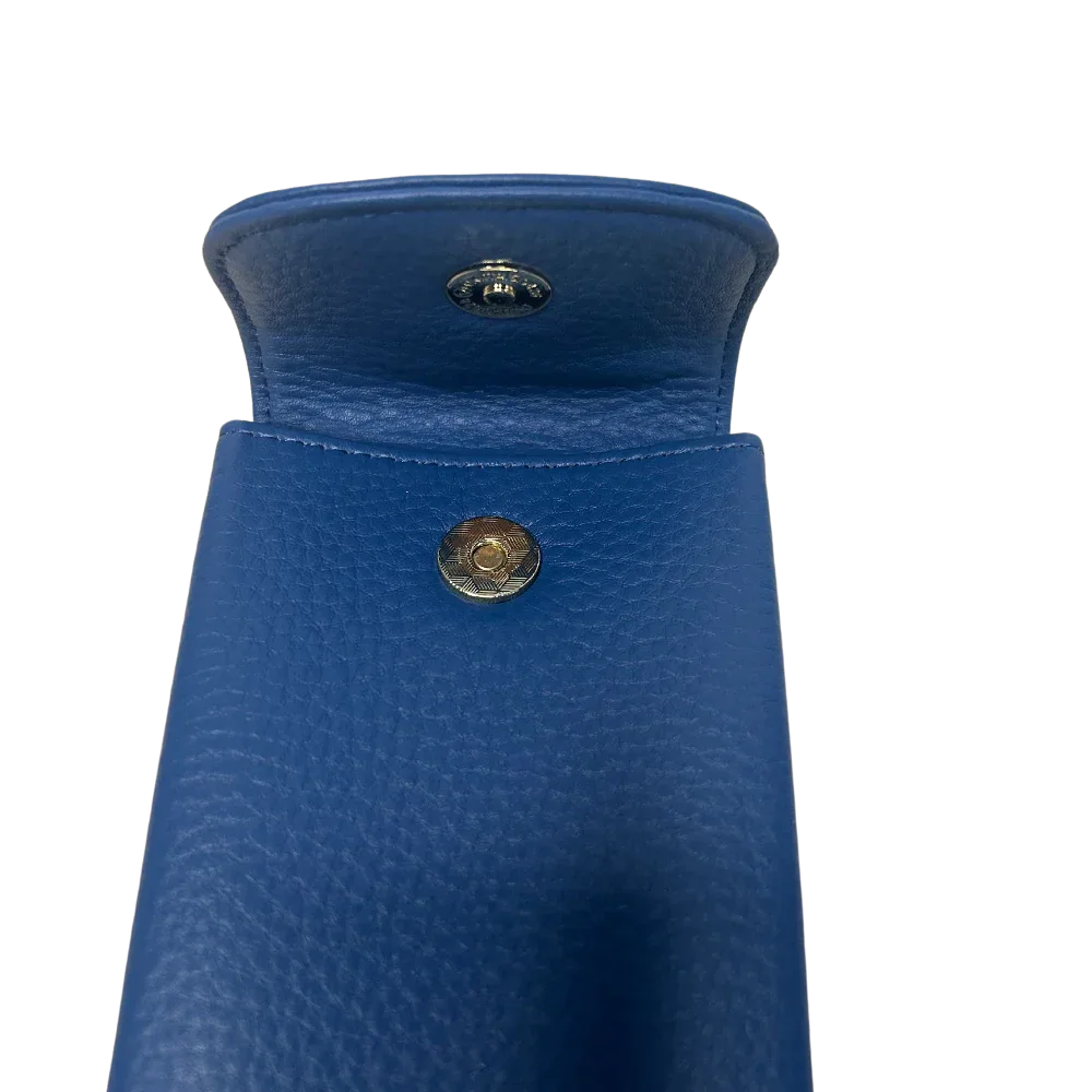 Sophia Full-Grain Leather Double Eyeglass Case – Travel Glasses & Sunglasses Holder