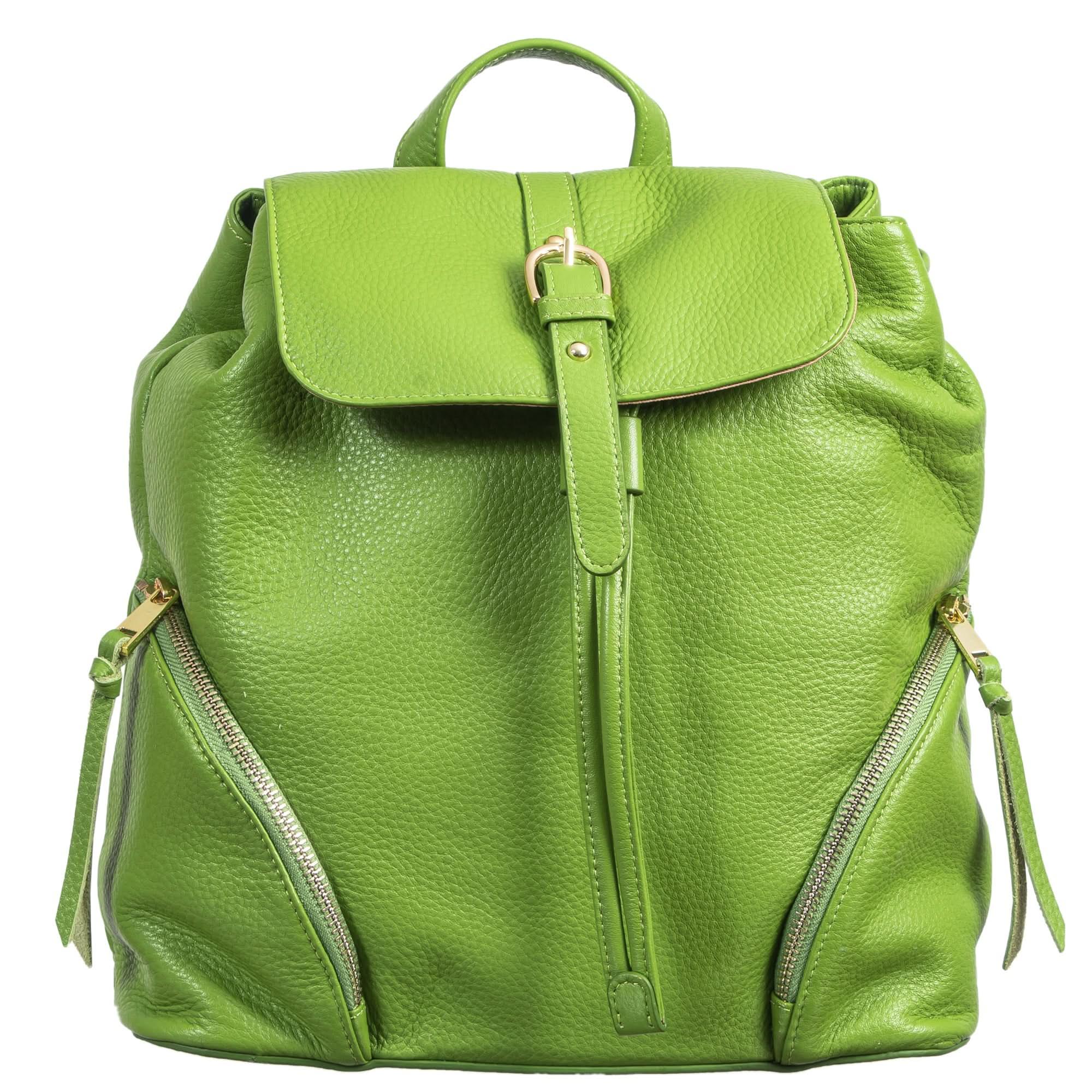 Sophia Full-Grain Leather Backpack for Women