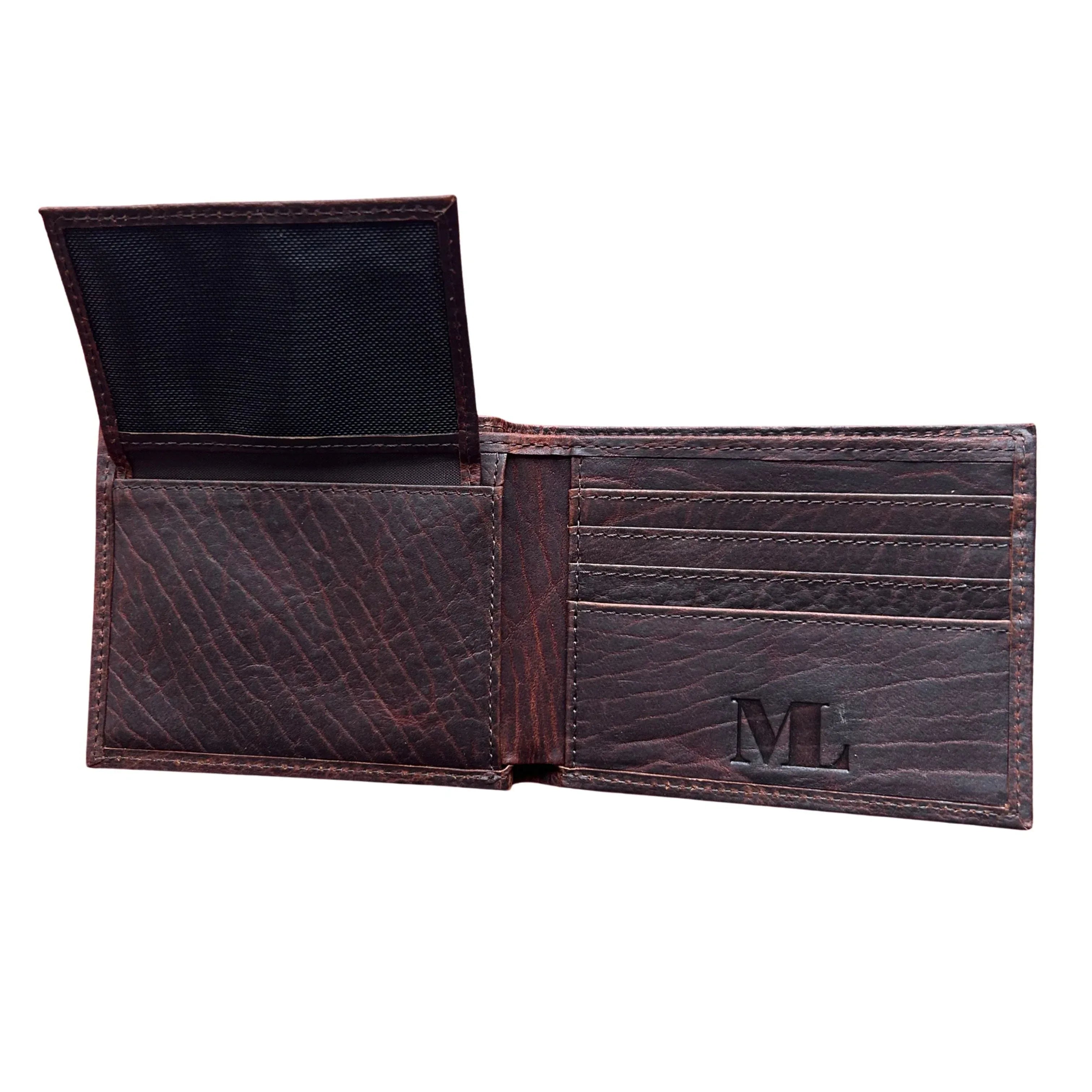 Full-grain Bifold Leather Wallet With RFID