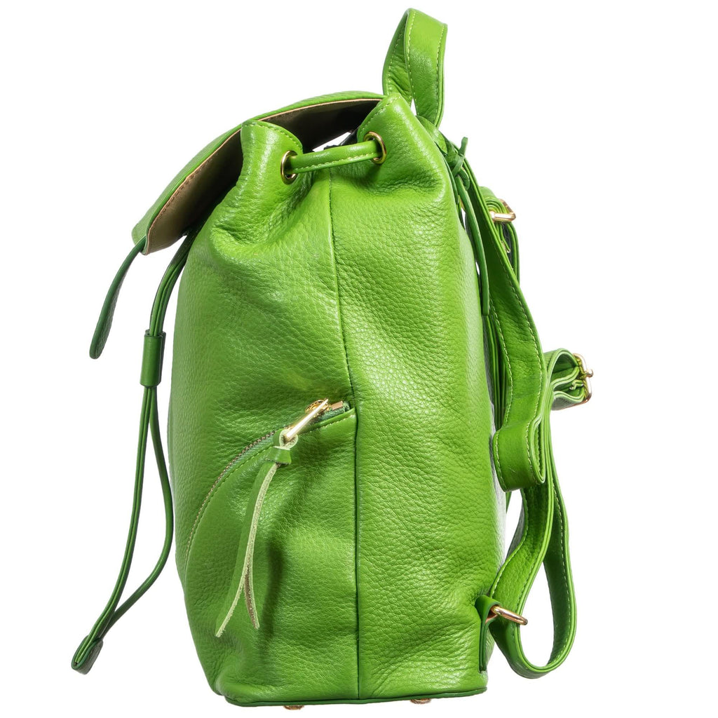 Sophia Full-Grain Leather Backpack for Women