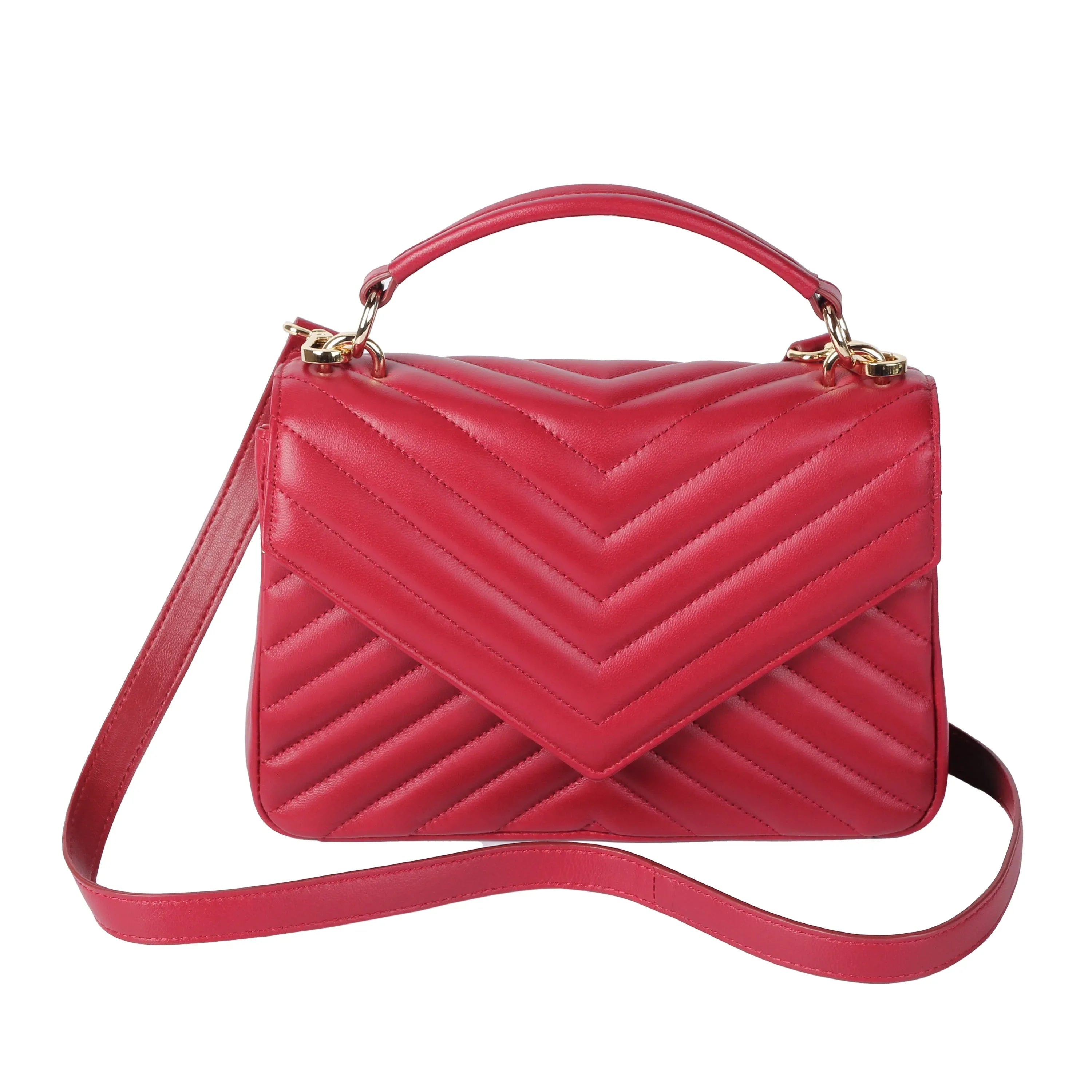 Premium New Zealand Lambskin Quilted Leather Crossbody Bag for Women