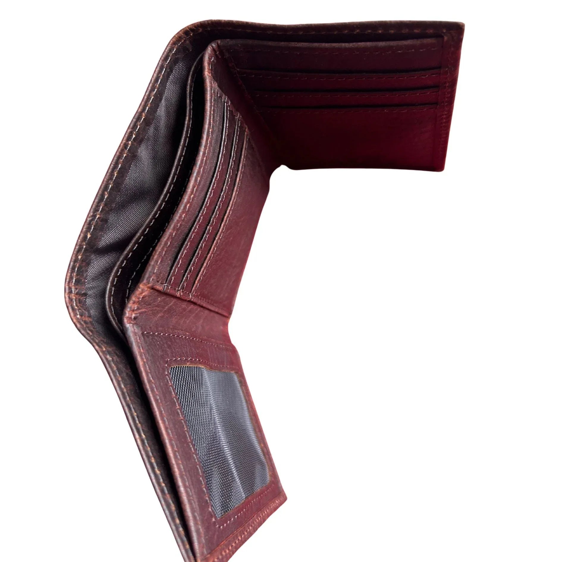 Full-grain Trifold Leather Wallet With RFID